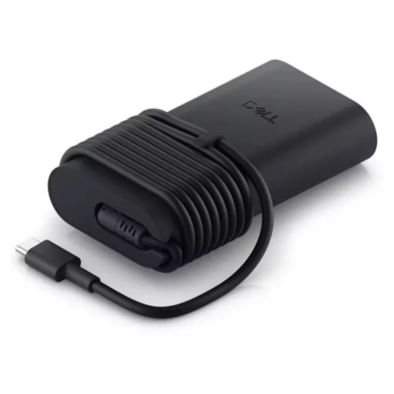 DELL 100W GaN USB-C PD Ładowarka ścienna Dual Port Space Gray (0KDPR)