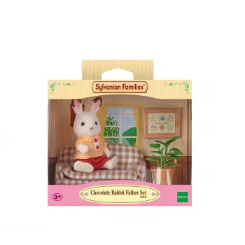 Sylvanian Families Zestaw Salon Ojciec Królik Czekoladowy