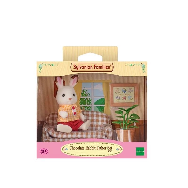 Sylvanian Families Zestaw Salon Ojciec Królik Czekoladowy