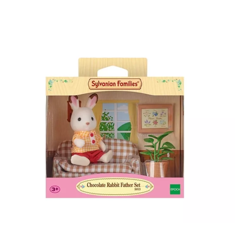 Sylvanian Families Zestaw Salon Ojciec Królik Czekoladowy