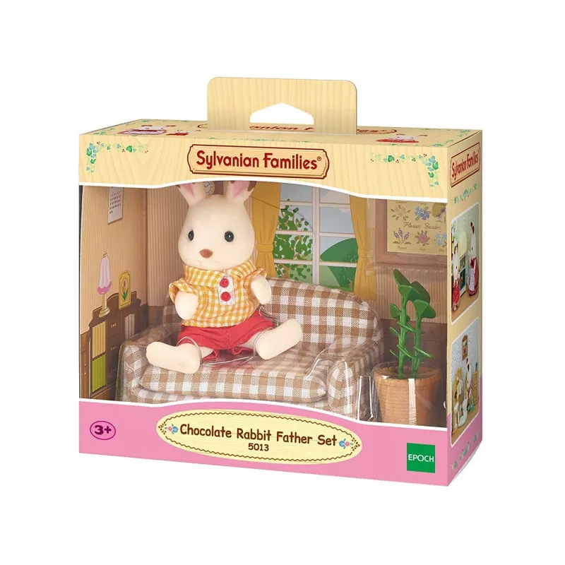 Sylvanian Families Zestaw Salon Ojciec Królik Czekoladowy