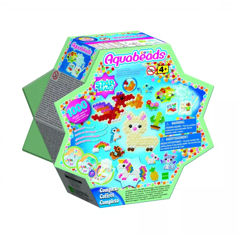 EPOCH Aquabeads zestaw startowy z koralikami w kształcie gwiazdek