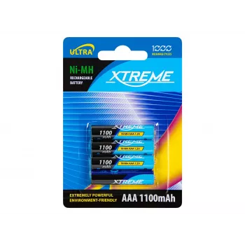 BLOW Akumulator R3 NiMH AAA 1100mAh XTREME 4 sztuki