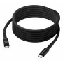 dbramante1928 Copenhagen USB-C do USB-C pleciony kabel 1m czarny