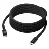 dbramante1928 Copenhagen USB-C do USB-C pleciony kabel 1m czarny