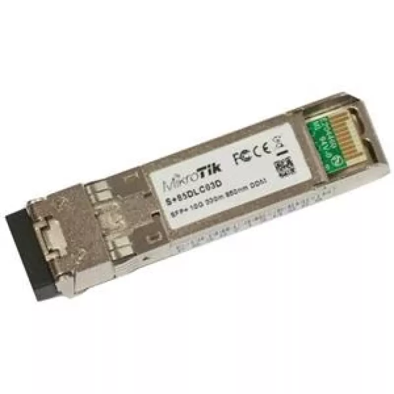 MikroTik S+85DLC03D 10G SFP+ 850nm Transceiver wielomodowy LC, 300m