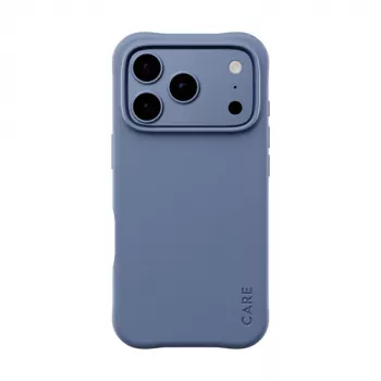 CARE by PanzerGlass Samba Case do iPhone 17 Pro / 18 Pro – Odcienie błękitu, MagSafe, z recyklingu TPU, antybakteryjna, ochrona przed upadkiem 3,6 m