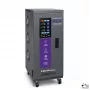 Qoltec Trójfazowy stabilizator napięcia AVR MULTIPROTECTION 10kVA ±3% Serwomotor 3F LCD Expert Line