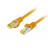 LANBERG Cat.6A S/FTP LSZH Patch Cable 20m Pomarańczowy Fluke Passed
