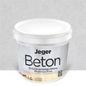 Jeger Tynk dekoracyjny o efekcie betonu Como 7 kg – wodna powłoka na ściany wewnętrzne