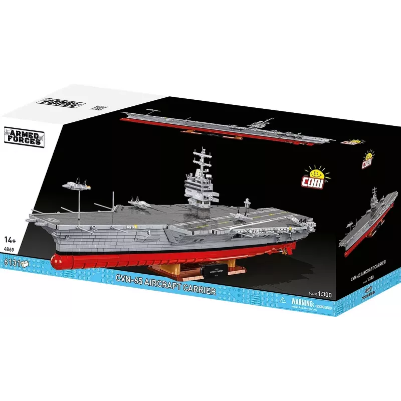 COBI 6131 PCS HC WWII /4869/ CVN-65 Lotniskowiec Zestaw Konstrukcyjny