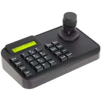 RS-485 Terminal klawiaturowy kontroli dostępu z wyświetlaczem LCD i podświetlanymi klawiszami, kompatybilny z Satel ACCO, 12 V DC, ochrona przed sabotażem, obudowa ABS