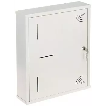 TESM-420X340X90N STALFLEX Obudowa telekomunikacyjna do montażu natynkowego, jasnoszara (RAL 7035), 420x340x90 mm, IP30, stal