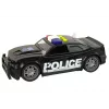LEAN TOYS Police Car 1:14 RC Pojazd ze Światłami i Dźwiękami Czarny