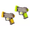 LEAN TOYS Mały pistolet na wodę przezroczysty żółto-pomarańczowy