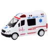 LEAN TOYS 1:16 RC Karetka pogotowia ze światłami i dźwiękami - Biała