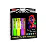 LEAN TOYS Zestaw do malowania twarzy Neon Fluorescencyjne Kredki 6 szt.