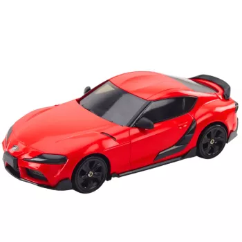 LEAN TOYS Samochód sportowy Drift z wymiennymi kołami, zdalnie sterowany RC 4WD, czerwony, skala 1:10