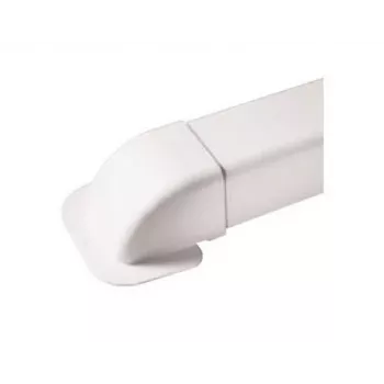 IVENSIS IPWE60 Ścienna płyta osłonowa Biała 60x60 mm ABS