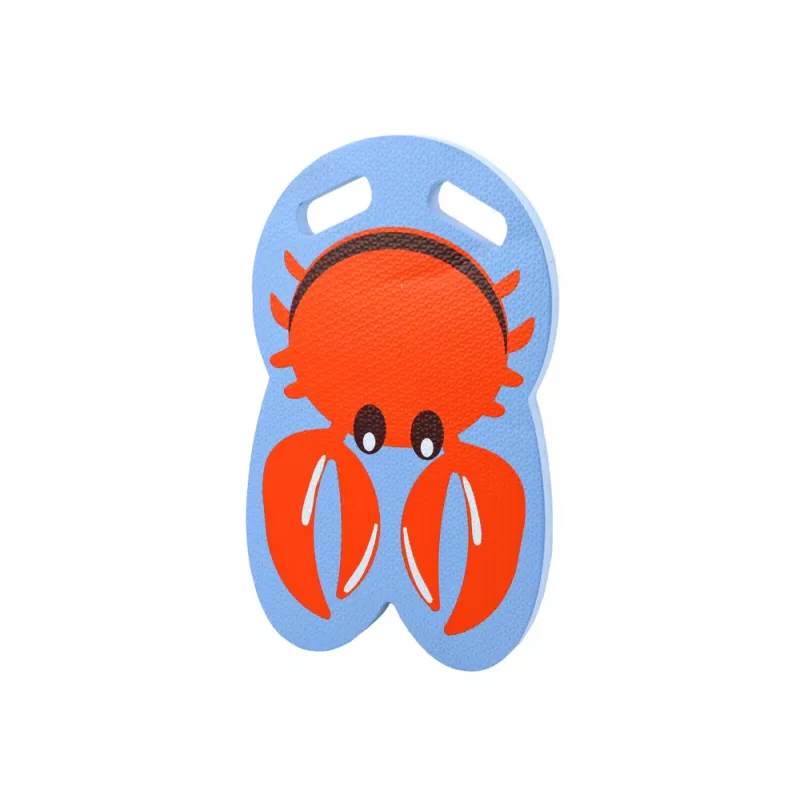 LEAN TOYS Crab Blue Pianka do pływania dla dzieci - Deska do kopania EVA, pomoc wypornościowa, EN71