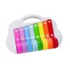 LEAN TOYS Rainbow Cymbals, dziecięcy instrument muzyczny, edukacyjny, interaktywny, kolorowy