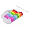LEAN TOYS Rainbow Cymbals, dziecięcy instrument muzyczny, edukacyjny, interaktywny, kolorowy