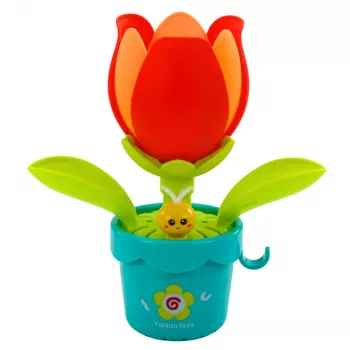 LEAN TOYS Interaktywna zabawka do kąpieli Konewka Kwiat, 1,5 L, różne kolory