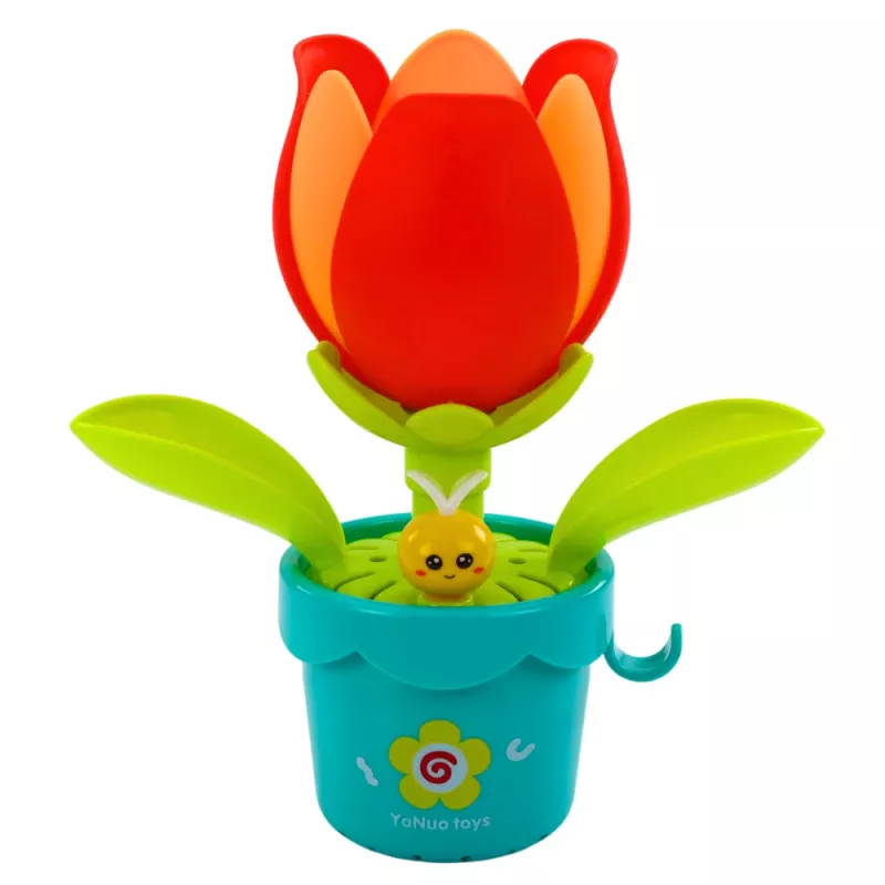 LEAN TOYS Interaktywna zabawka do kąpieli Konewka Kwiat, 1,5 L, różne kolory