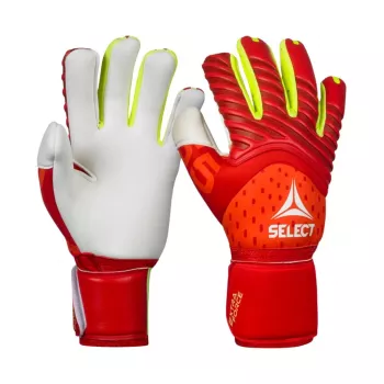 Rękawice bramkarskie Select Extra Force 55 v26 czerwono-pomarańczowe, rozmiar 10.5