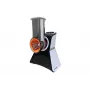 Blaupunkt Slicer FPS502 Elektryczny krajalnica do żywności 150 W, nierdzewne ostrze ząbkowane 190 mm, regulowana grubość 0-15 mm, czarny/srebrny