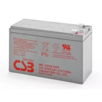 CSB HRL 1234WF2 12V 9.0Ah VRLA AGM Akumulator