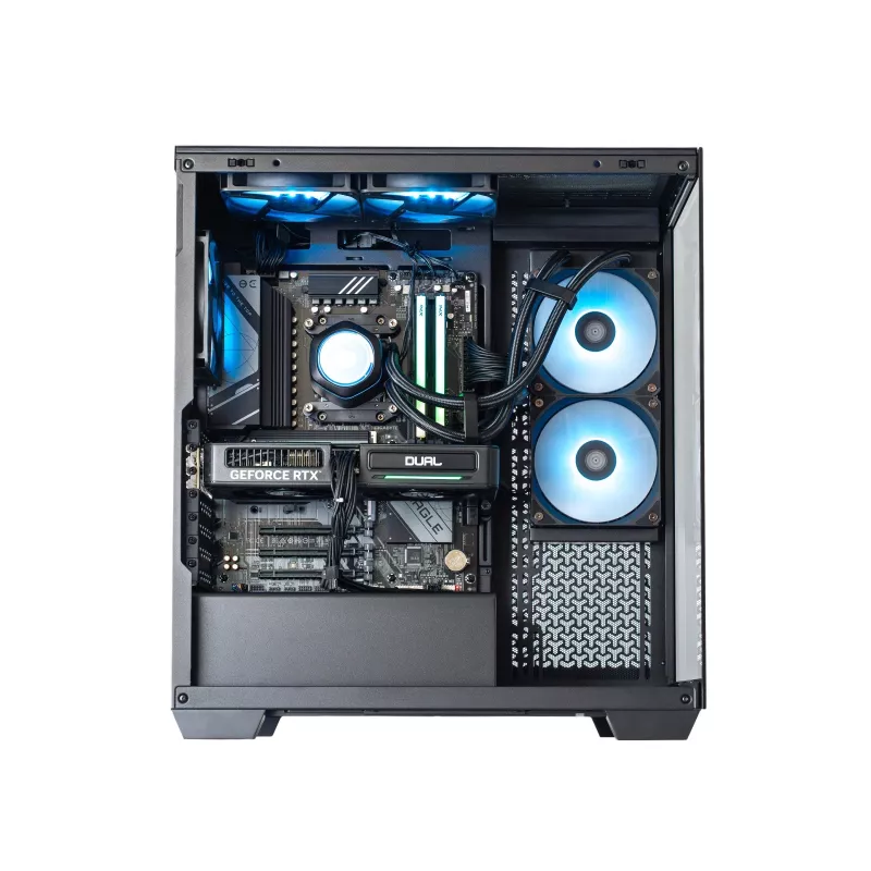 E-Sport GB650T-CM1 Komputer do gier - AMD Ryzen 7 7800X3D, 16GB DDR5, 1TB NVMe SSD, GeForce RTX 5060 Ti 8GB, Windows 11 Home