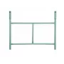 Aluberg RW1201 Mobilne rusztowanie z pomostem roboczym 80x160 cm, aluminiowe, EN 1004, nośność 200 kg
