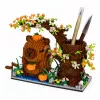 LEAN TOYS Kapibara Klocki Konstrukcyjne Organizer na Długopisy Drzewko 1800 elementów
