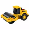 LEAN TOYS Walec drogowy Pojazd budowlany w skali 1:32 z obracającym się walcem, światłami i dźwiękami, żółty