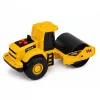 LEAN TOYS Walec drogowy Pojazd budowlany w skali 1:32 z obracającym się walcem, światłami i dźwiękami, żółty
