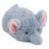 LEAN TOYS Pluszowy słoń maskotka przytulanka miękka mała szara 18 cm