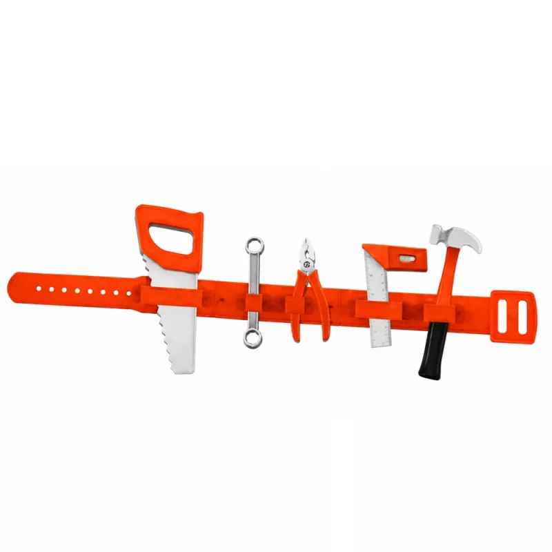 LEAN TOYS DIY Plecak Narzędziowy z Paskiem, Wkrętarka Akumulatorowa
