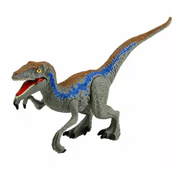 LEAN TOYS Zestaw Łowca Dinozaurów Figurki Akcji z Ruchomymi Kończynami, Akcesoria z Siatką