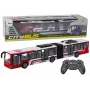 LEAN TOYS Zdalnie Sterowany Autobus Miejski RC Czerwono-Biały w Skali 1:20
