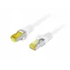 LANBERG Cat.6A S/FTP LSZH Copper Patch Cord 20m Biały Fluke Passed
