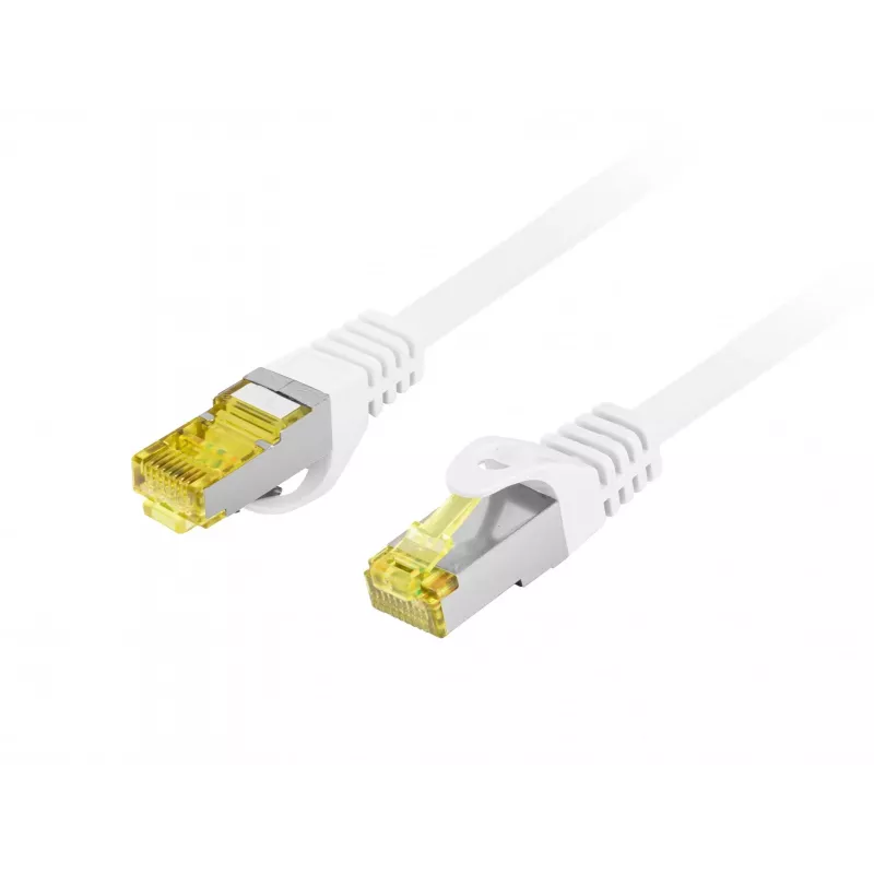 LANBERG Cat.6A S/FTP LSZH Copper Patch Cord 20m Biały Fluke Passed