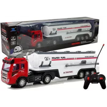 LEAN TOYS R/C Cysterna z światłami i dźwiękiem, skala 1:32, 2.4GHz, zdalnie sterowana ciężarówka