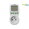 GreenBlue GB107 Cyfrowy programowalny wyłącznik czasowy 16 programów 230V 16A Schuko