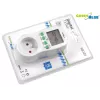 GreenBlue GB107 Cyfrowy programowalny wyłącznik czasowy 16 programów 230V 16A Schuko