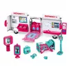 LEAN TOYS Składana karetka dla lalek Szpital Mini Akcesoria dla lalek 11 szt.