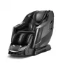 Fotel masujący EXTRALINK 3D Zero Gravity z SL-Track, masaż airbag całego ciała, podgrzewanie lędźwi, głośniki Bluetooth, czarny
