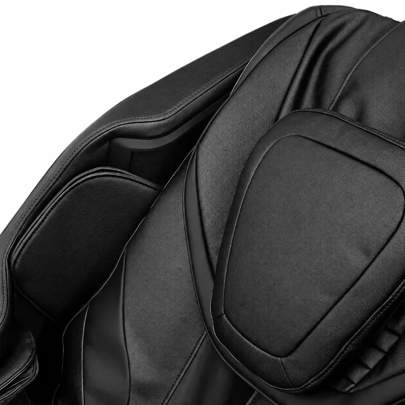 Fotel masujący EXTRALINK 3D Zero Gravity z SL-Track, masaż airbag całego ciała, podgrzewanie lędźwi, głośniki Bluetooth, czarny