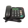 MAXCOM KXT 480 BB Telefon stacjonarny z wyświetlaczem LCD, czarny