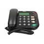 MAXCOM KXT 480 BB Telefon stacjonarny z wyświetlaczem LCD, czarny